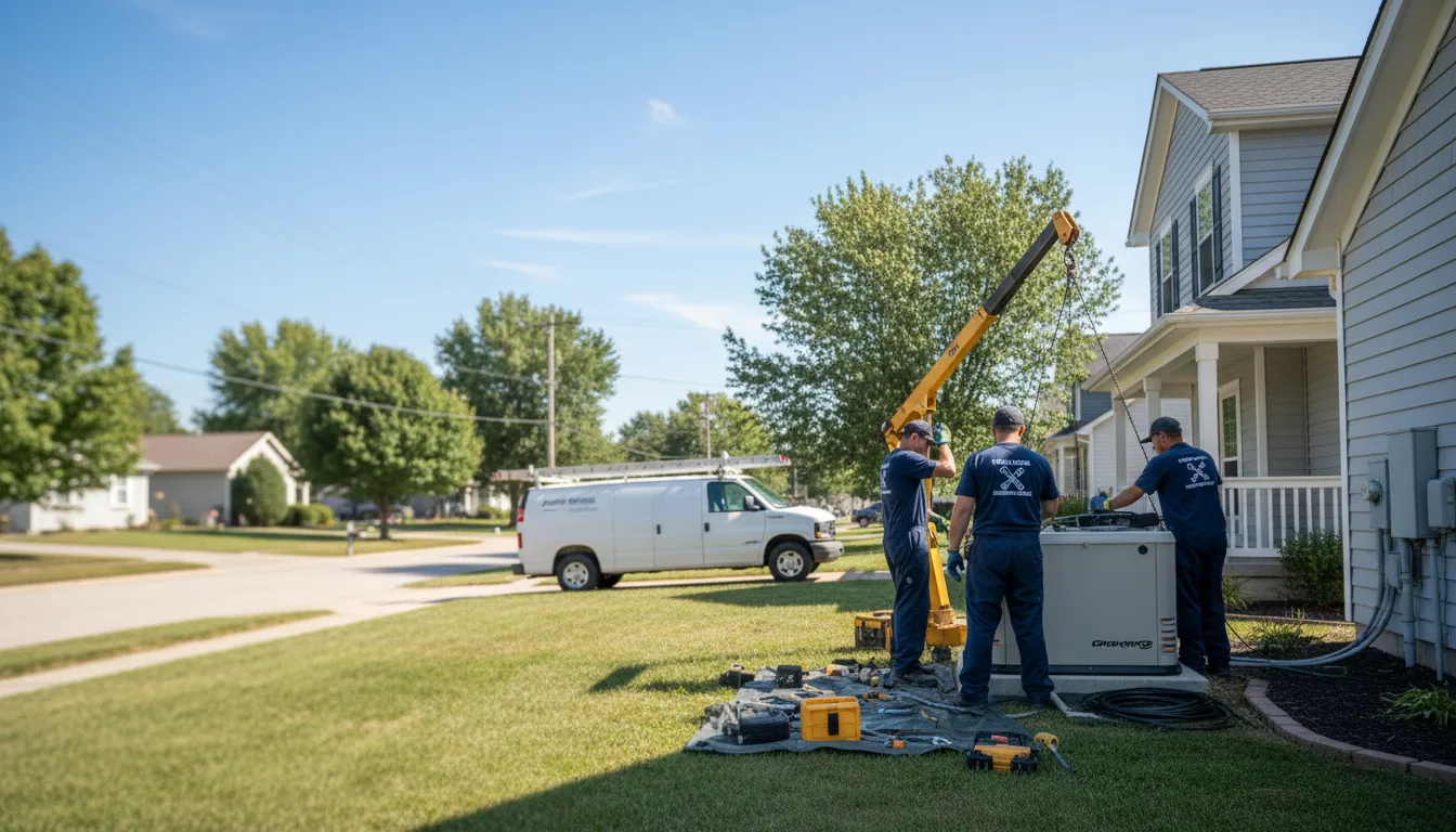 Generator Installation in Columbiana, OH near me